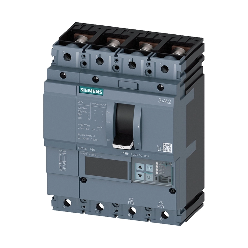 Interruptor automático 4X160A TM240 55KA